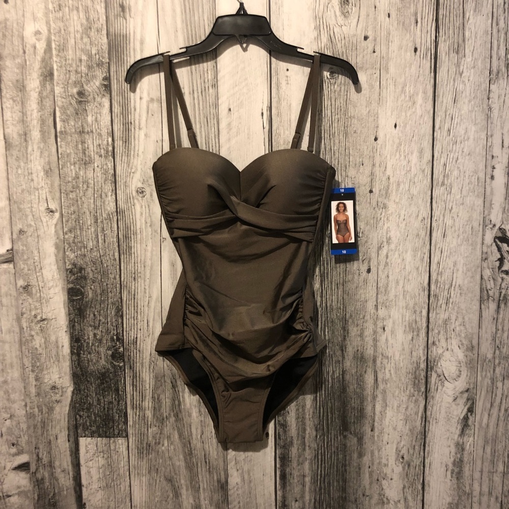 Calvin Klein One Piece Bathing Suit, Swimwear